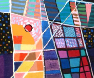 VIEW THROUGH A WINDOW AT N16.2015. Detail