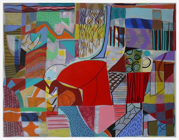 Jackdaws Acrylic on Canvas 77 x 62 x 1 cm. 2020