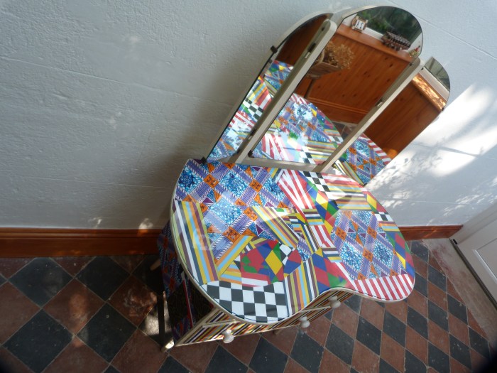 NEW PATCHWORK DRESSING TABLE 3