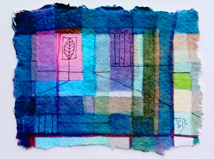 ONCE UPON A TIME. Watercolour and Pen on Paper. 14x10cm. 2013