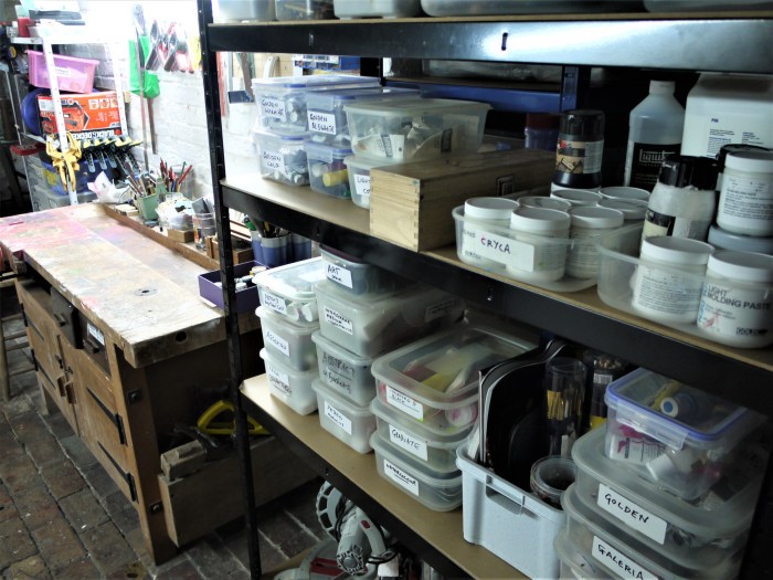 sorting out workshop studio