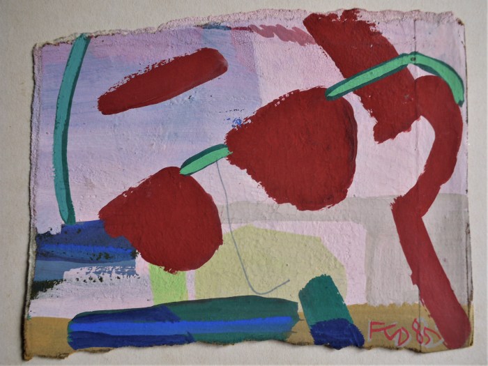 TV PRESENTER WITH BROWN SHADES.